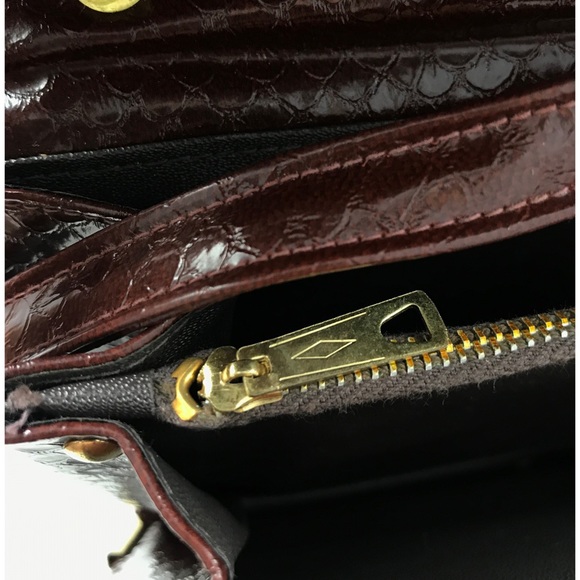 ❌SOLD❌ 1950s faux snakeskin purse / clutch - Picture 7 of 8